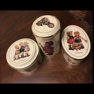 3 Hummel tins